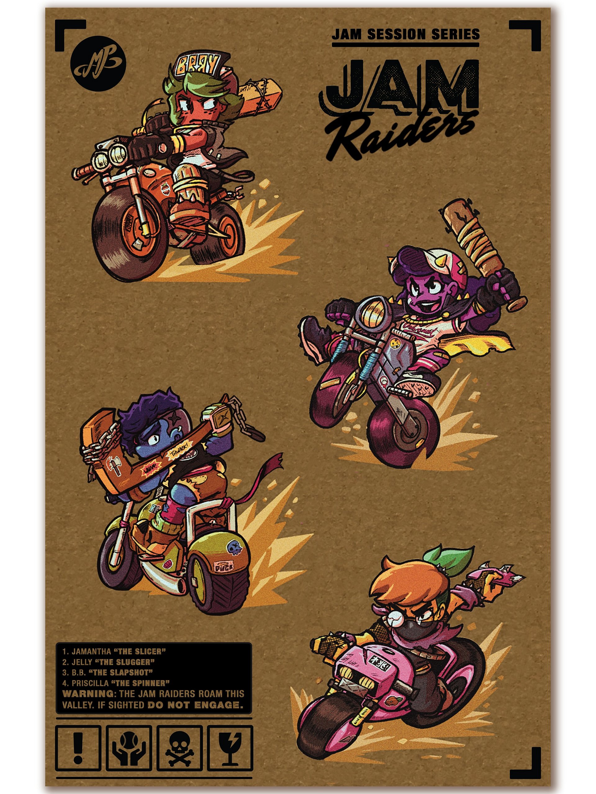 Jam Session Sticker Series: Jam Raiders product image (1)