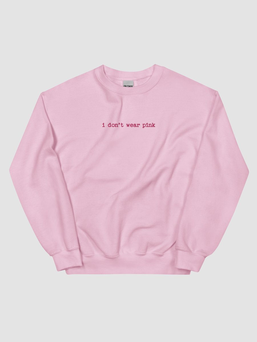 i don’t wear pink crew product image (7)