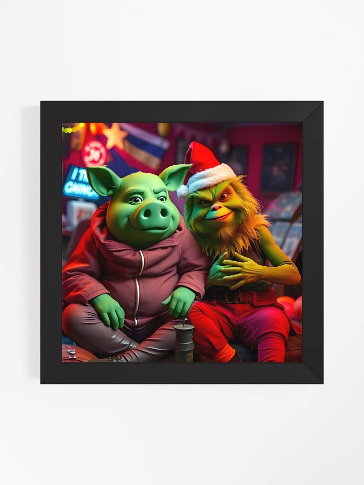 GrinchyGamer101 X SlinderPigCamz Framed Posters product image (7)