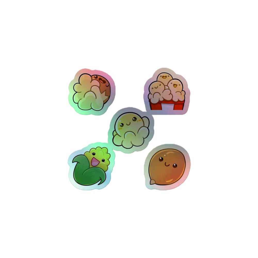 The HOLO Pop Familia Sticker Set product image (1)