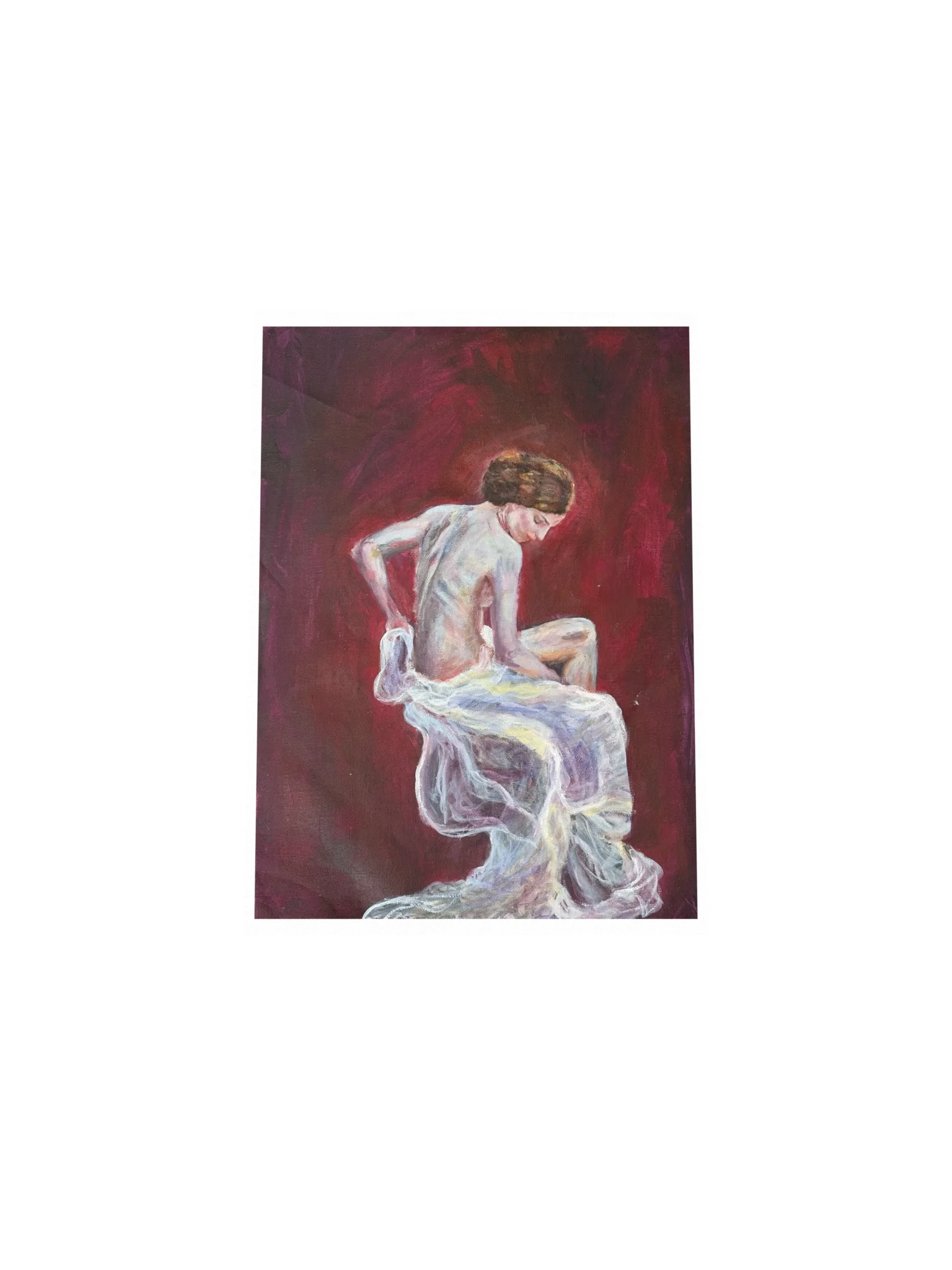 Draped in Silence — Matte Art Print product image (4)