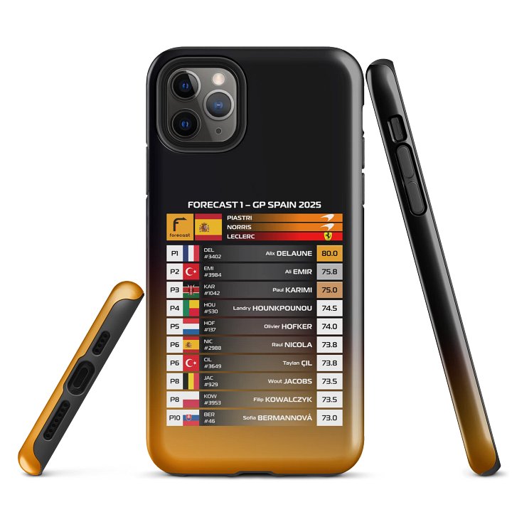 GP Spain 2025 iPhone Case product image (1)