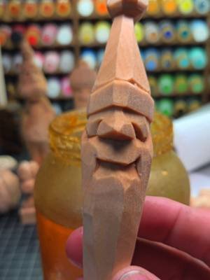 Yes, i'm already ramping up ornament carving. as a Woodcarver if I dont prepare now I wont be able to keep up soon. #woodcarving #woodcarver #whittling #christmasornaments #christmas