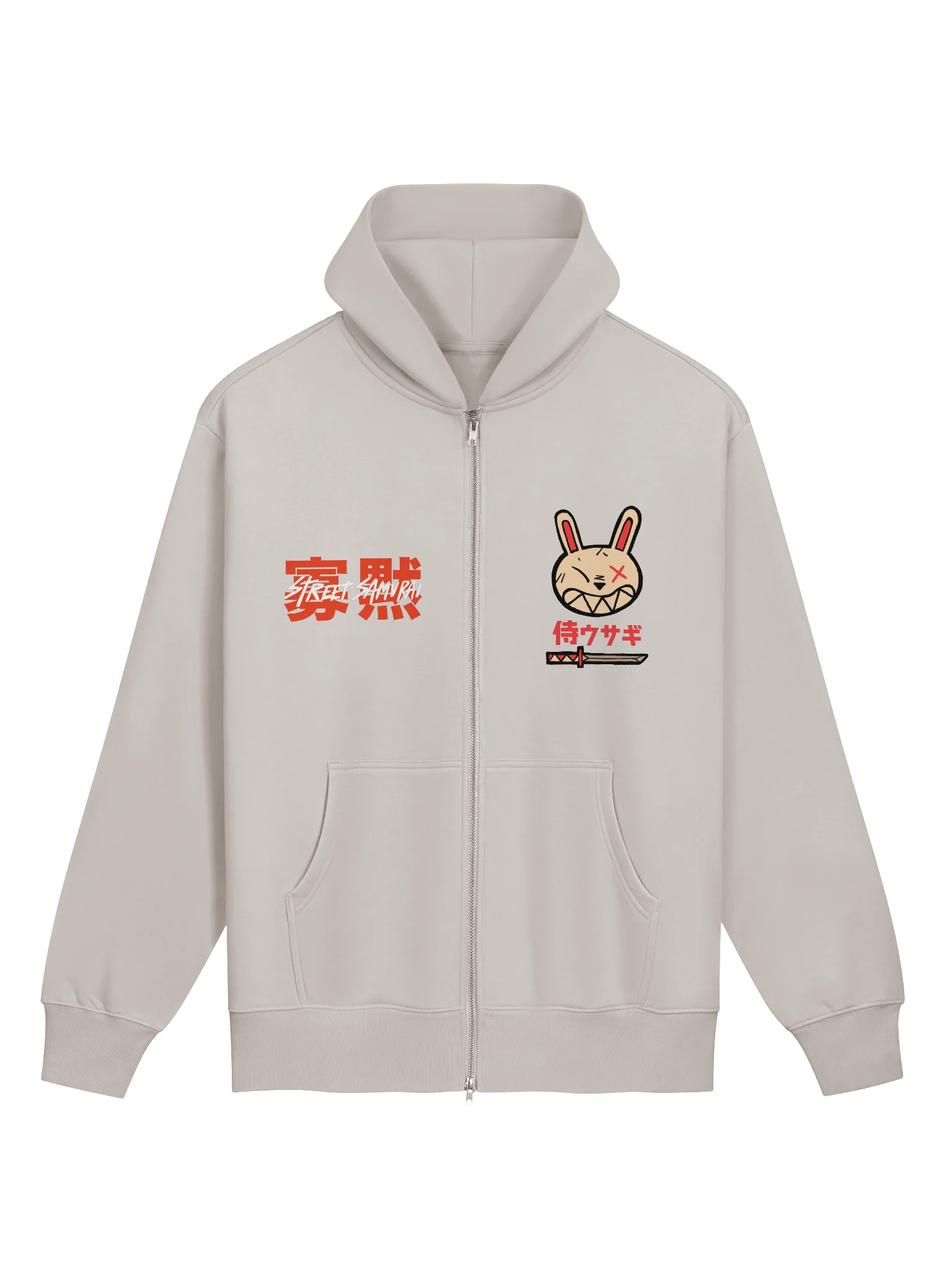 Street Samurai Zip Hoodie product image (2)
