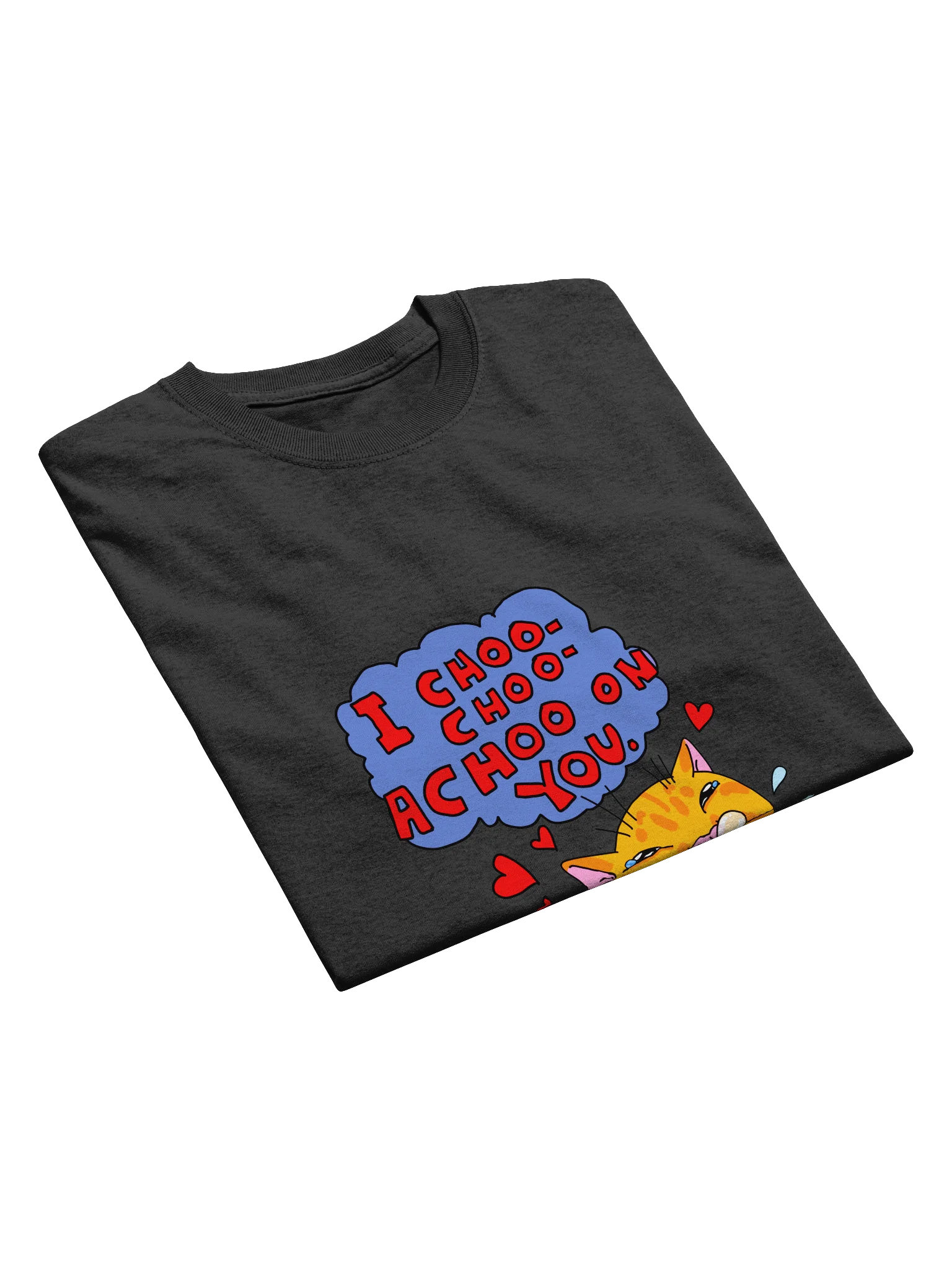 Achoo on You Orange Cat Classic T-Shirt Multicolor product image (5)