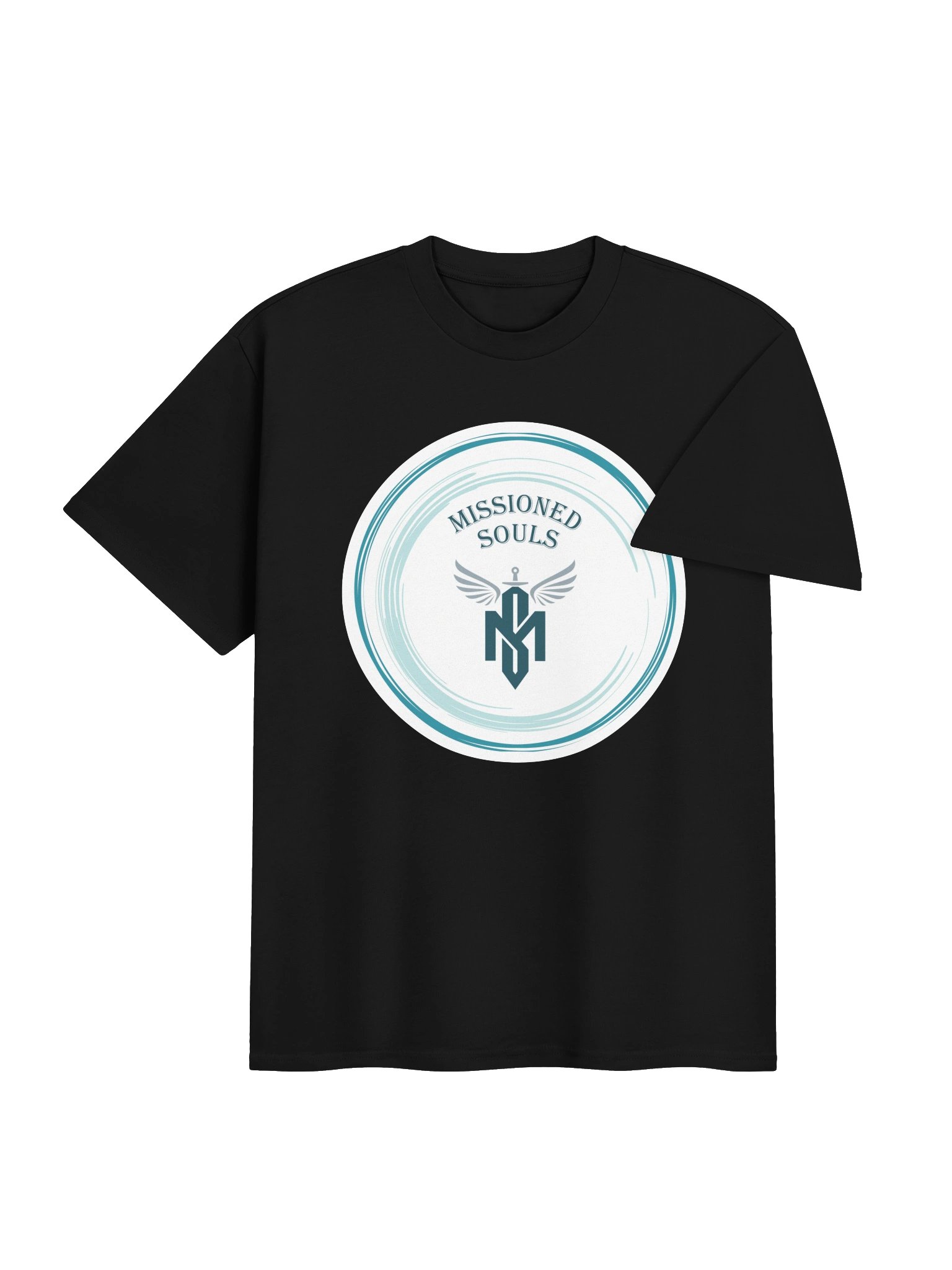 Missioned Souls Winged Emblem Tee (White Artwork) product image (4)