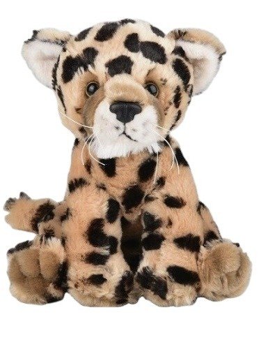 Cute 8" Cheetah Plush - Soft Stuffed Anime Style Wild Big Cat Toy product image (1)