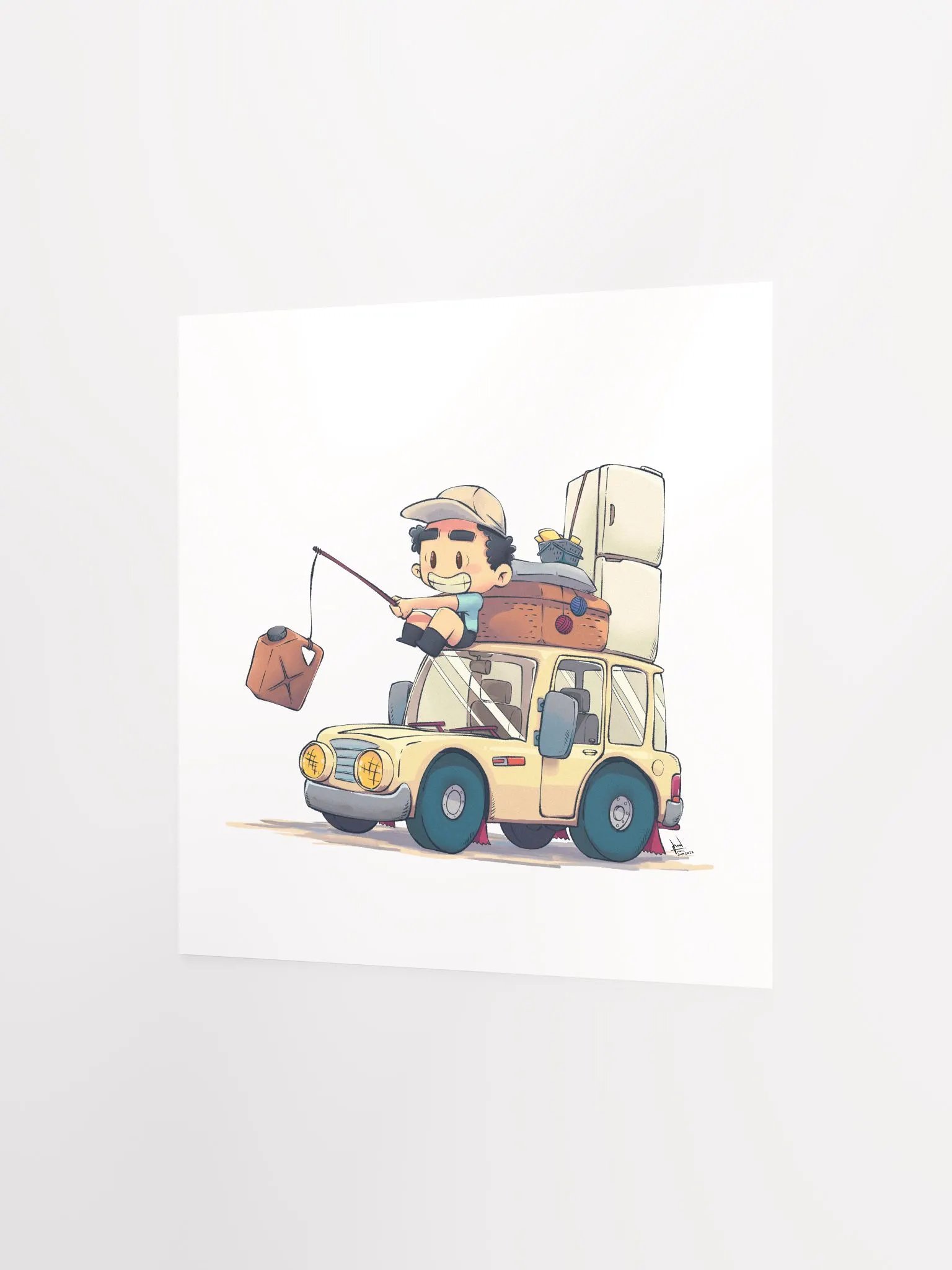 Go Go My Car | Matte Paper Poster product image (6)