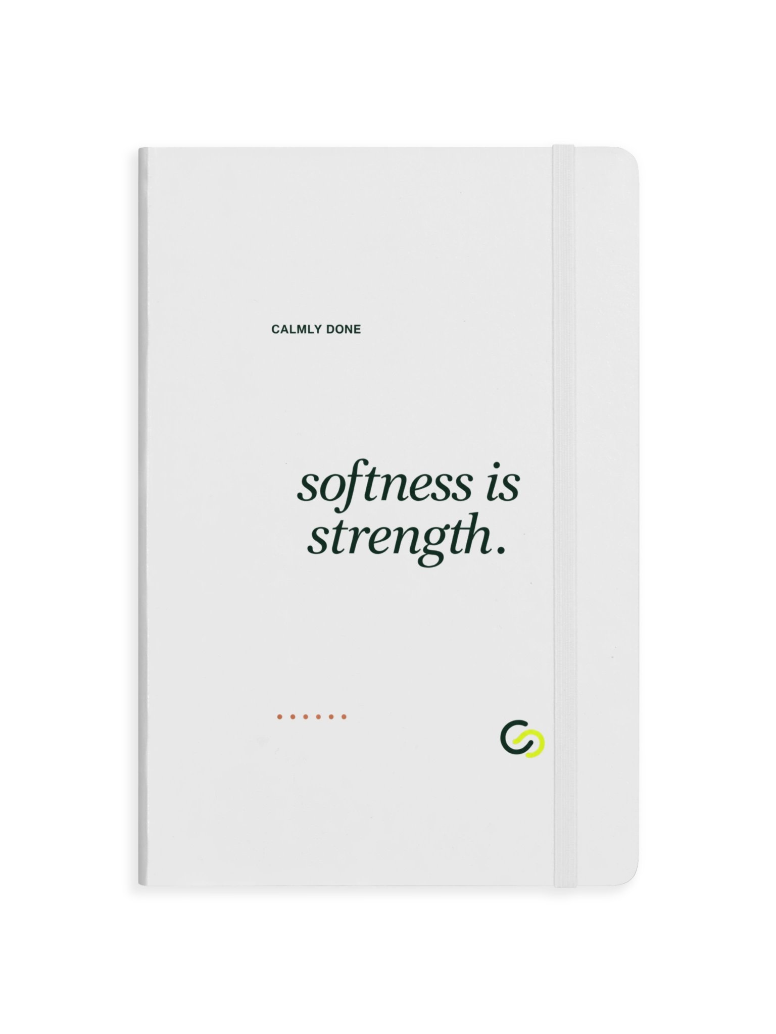 Softness Is Strength Hardcover Notebook product image (1)