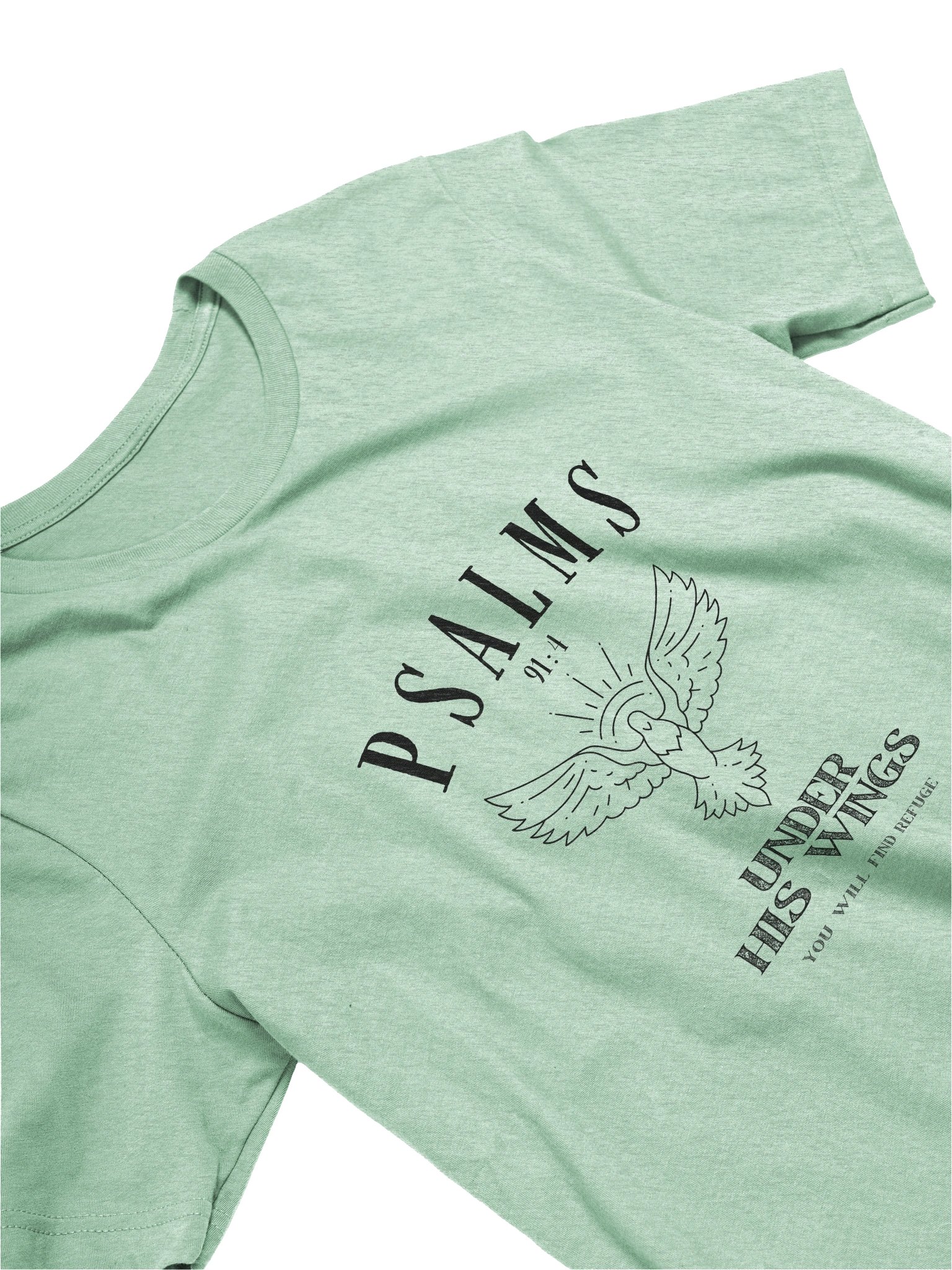 Psalms 91:4 T-Shirt product image (1)