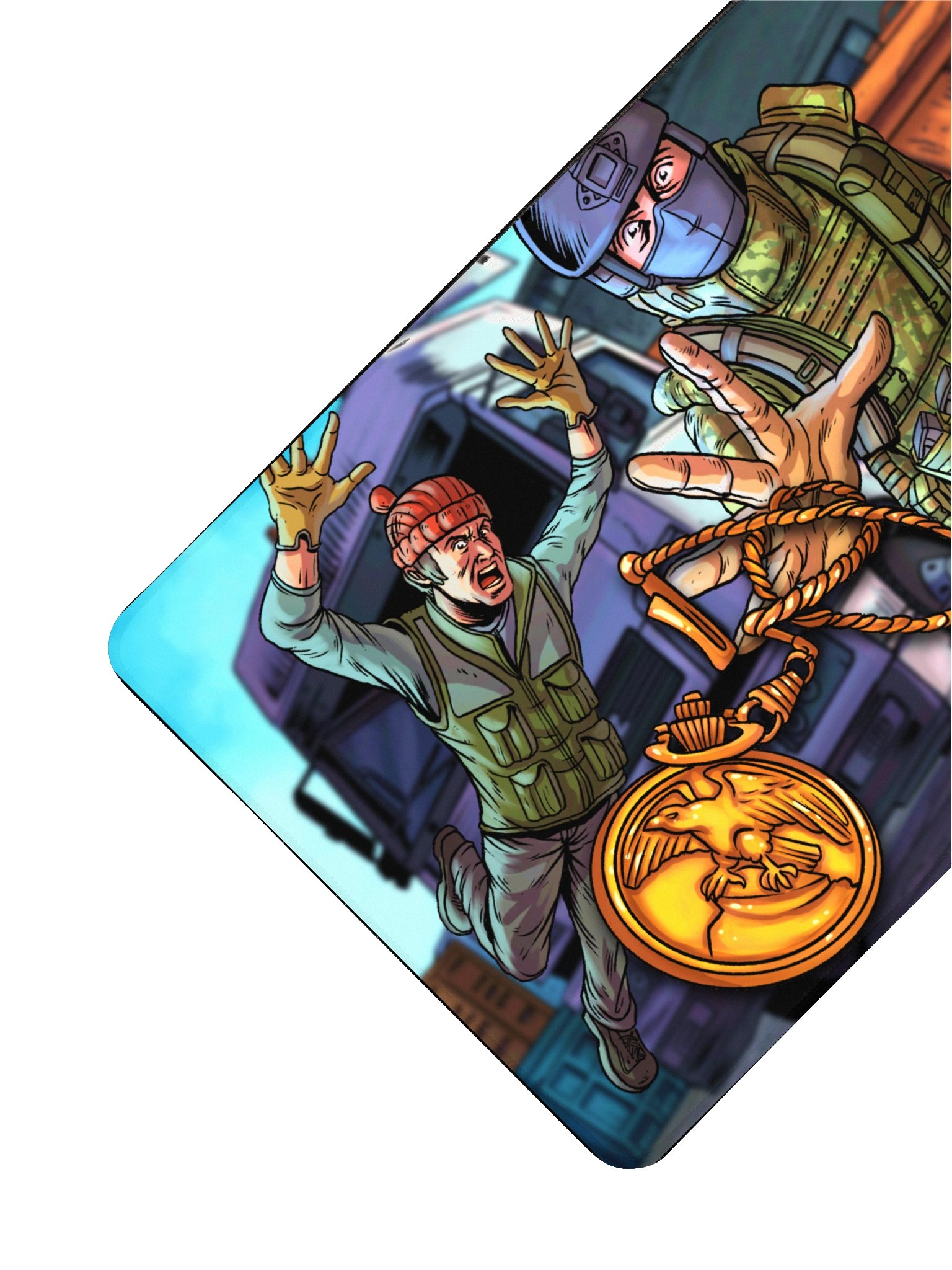 'Pocket Watch' Desk Mat (15.5" x 31.5") product image (3)