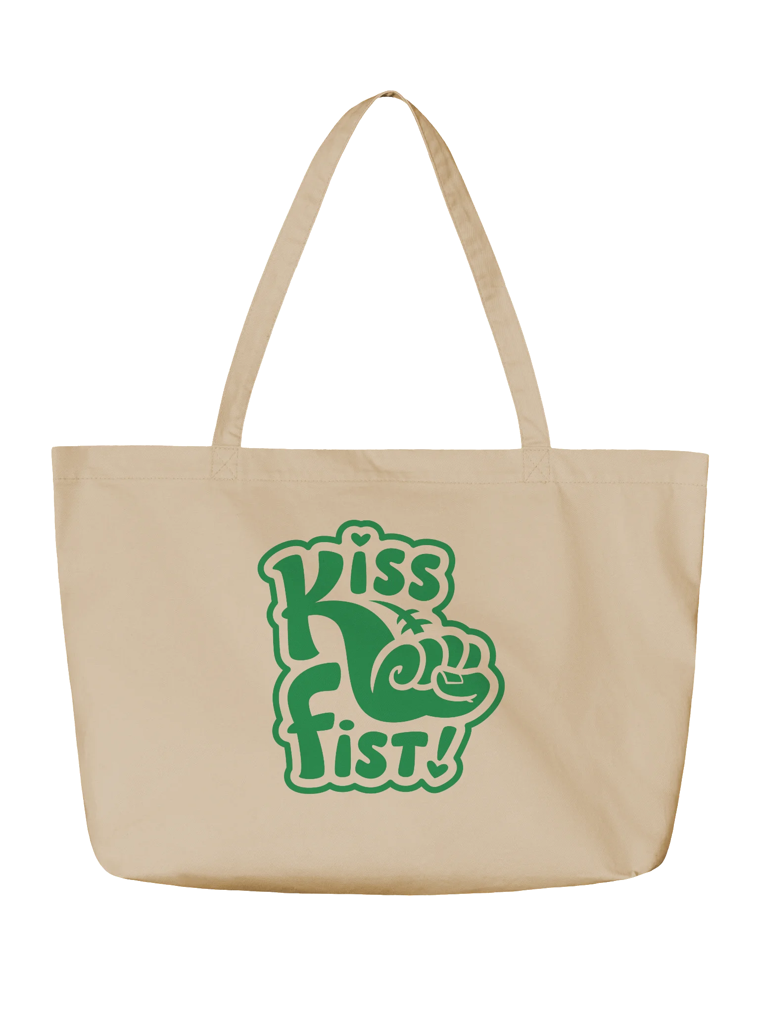 Kiss Fist! Graphic Organic Tote product image (2)