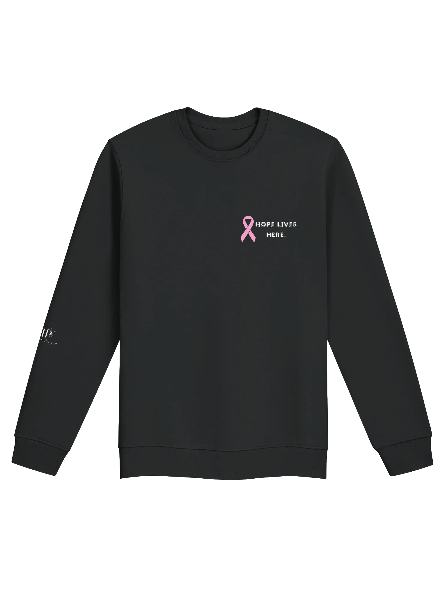 VIP Breast Cancer Awareness "Hope Lives Here" Unisex Crewneck product image (1)