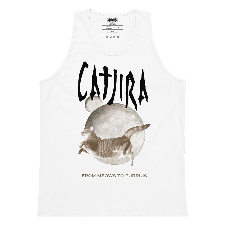 Catjira FMTP White tank top product image (1)