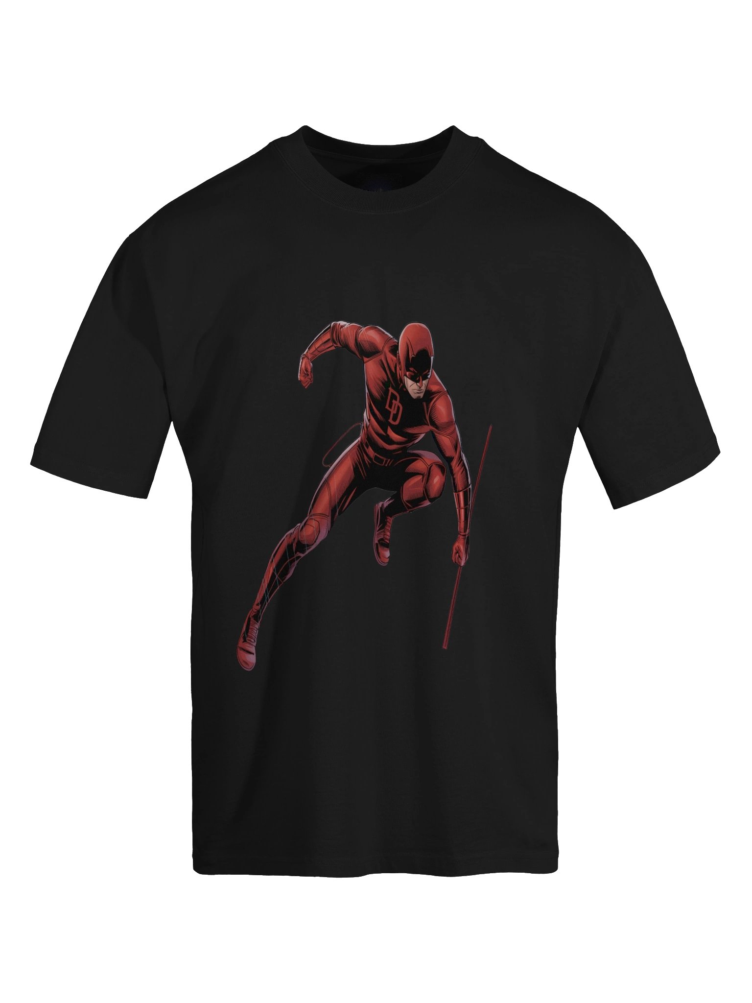 Daredevil's Fury Leap – Premium Oversized Faded T-Shirt product image (1)