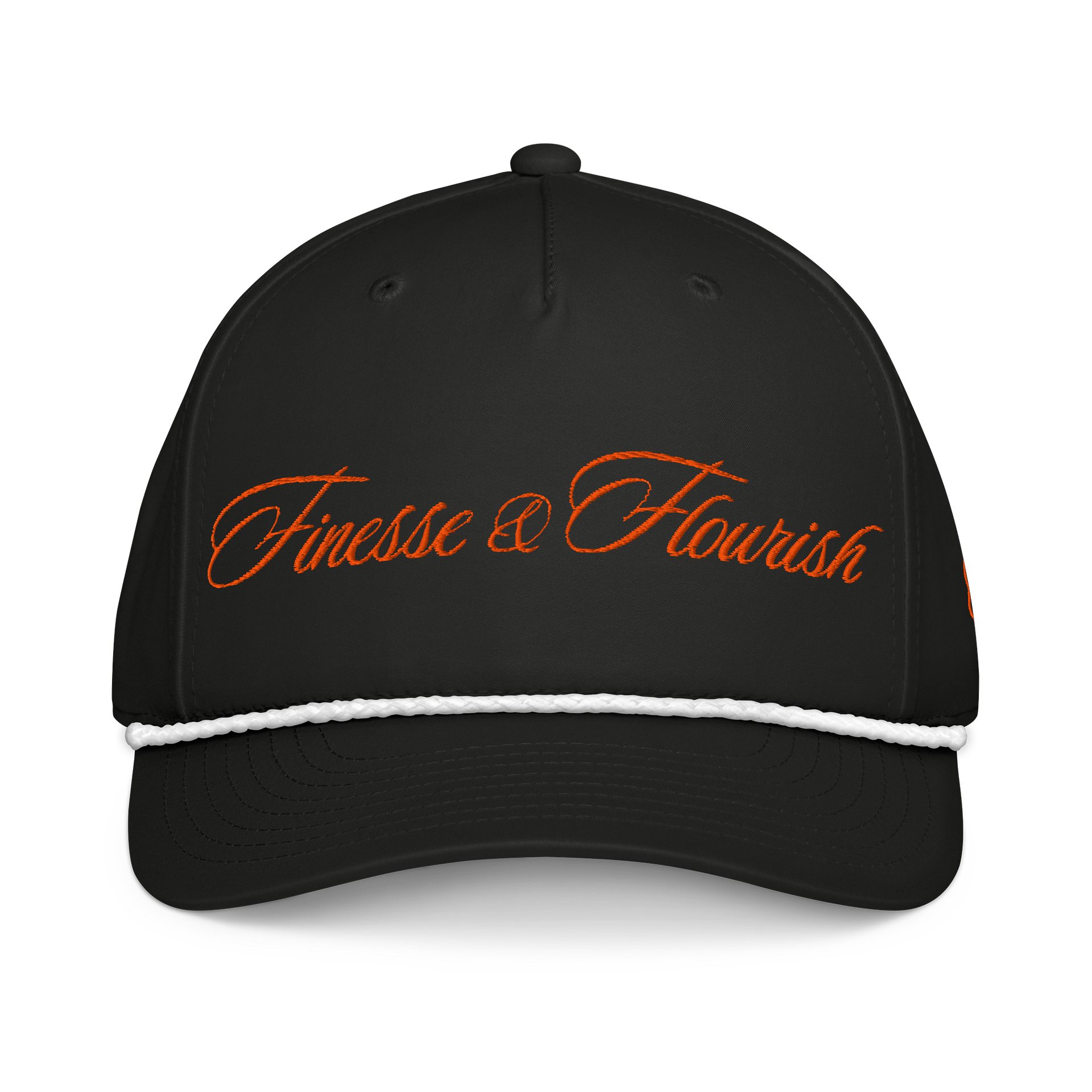 F&F Script Five-Panel Classic Rope Cap (ORG) product image (1)