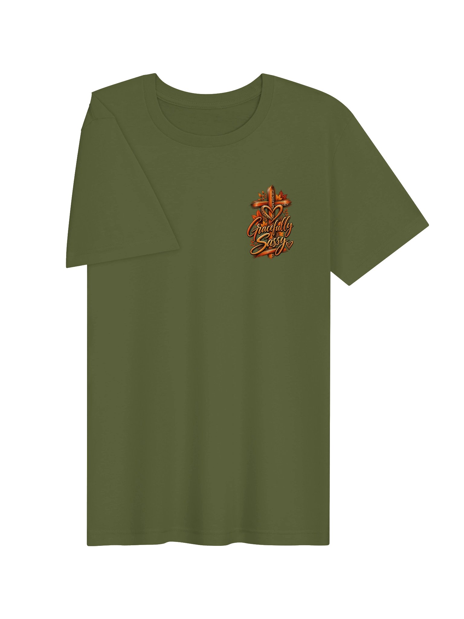 Just a Girl Who Loes Jesus & Fall - Fall Faith Tee product image (8)