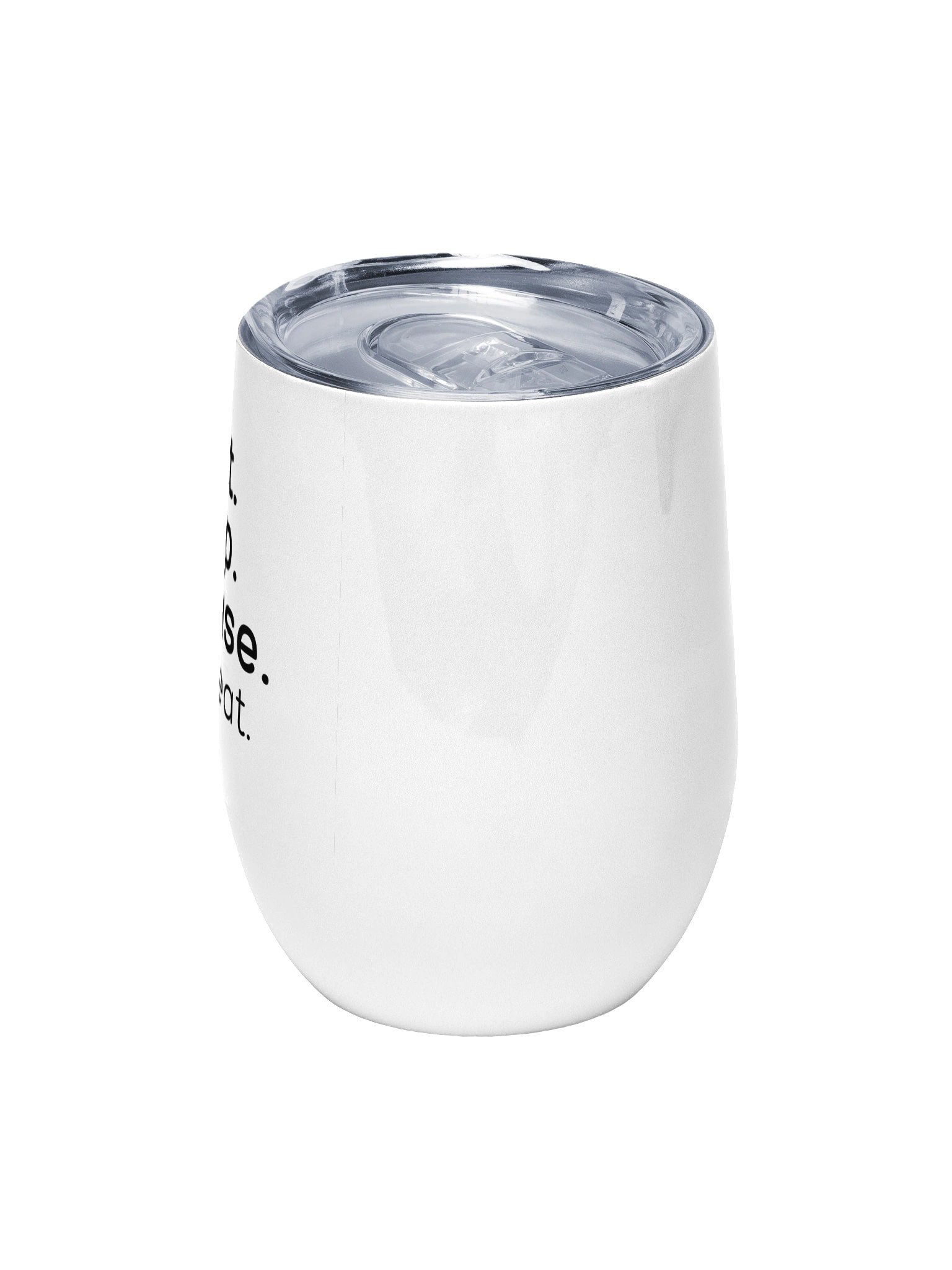 12 oz. Wine Tumbler - Sit. Sip. Pause. Repeat product image (5)