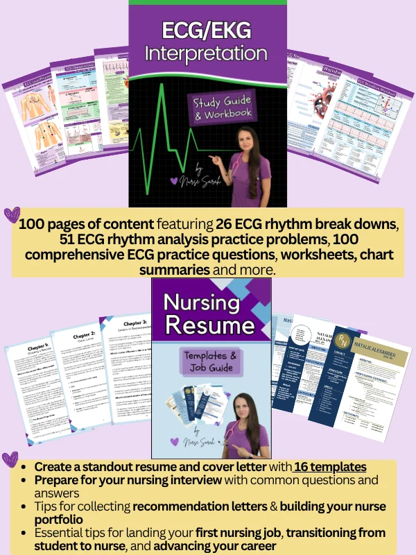 Nursing School Bundle Books by Nurse Sarah® (Digital) product image (3)