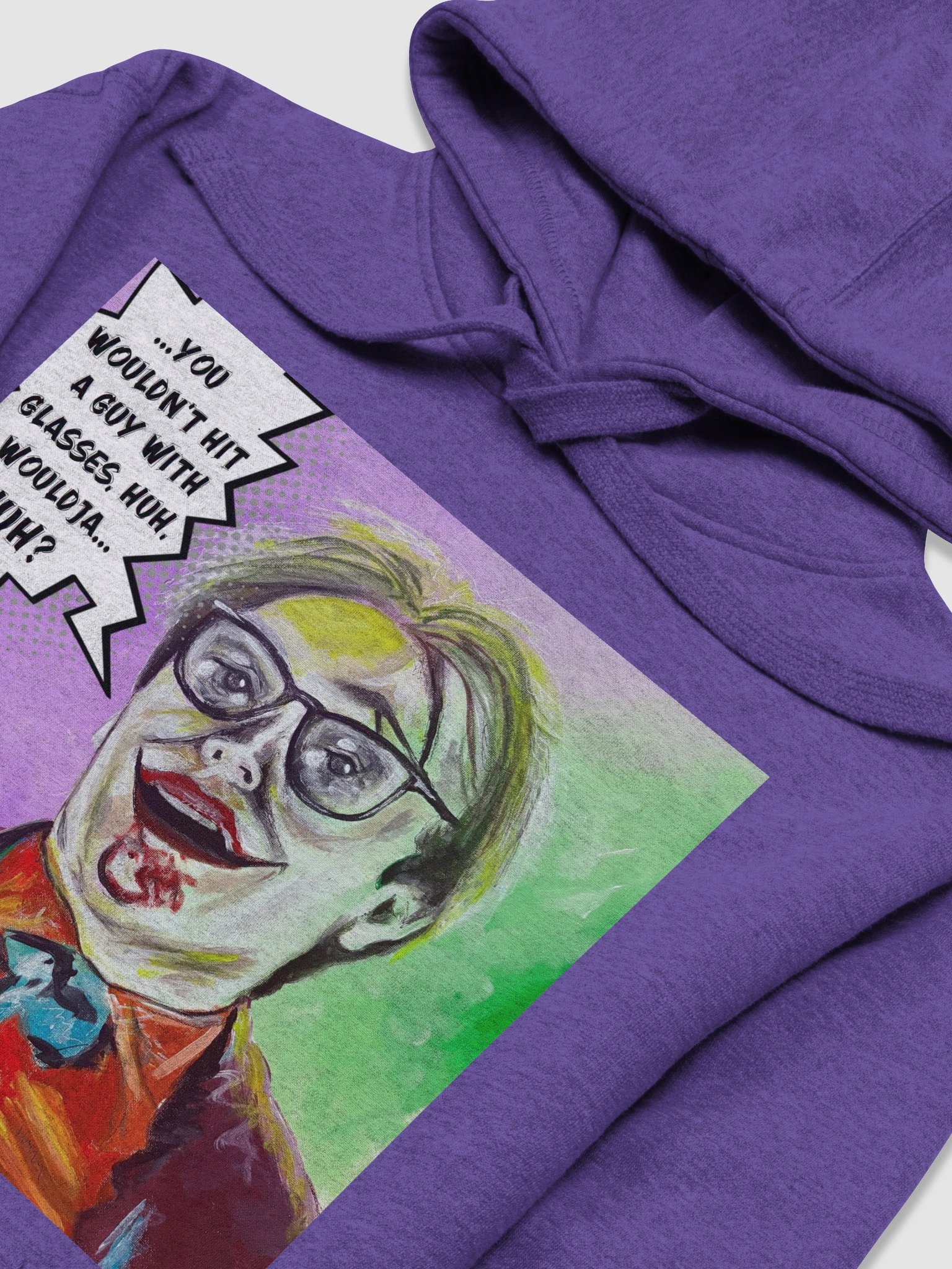 The Joker Glasses Trick Hoodie product image (38)