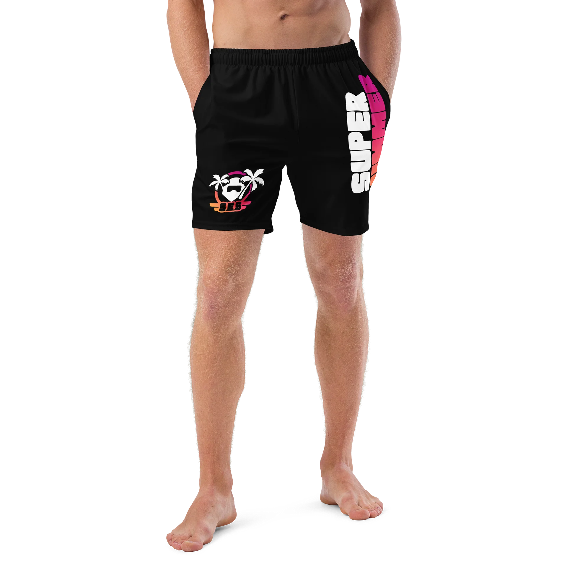 S.E.S Super Summer 26 - Gradient Logo Swimming Trunks product image (2)