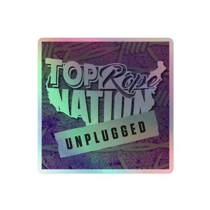 TRN Unplugged Holographic Sticker product image (2)