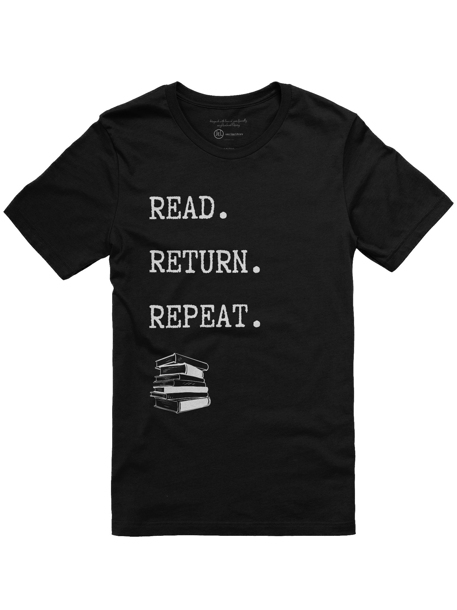 Library Rules T-Shirt (Dark) product image (1)