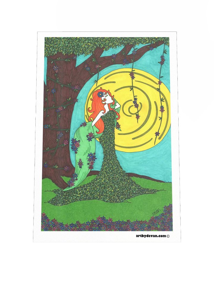 Art Print: Vintage Mother Nature product image (1)
