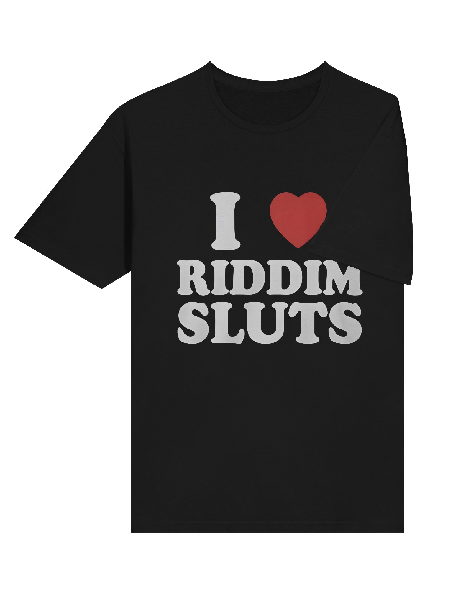 Official I Love Riddim Sluts Shirt - I Heart Riddim Funny Y2K Rave Tee product image (4)