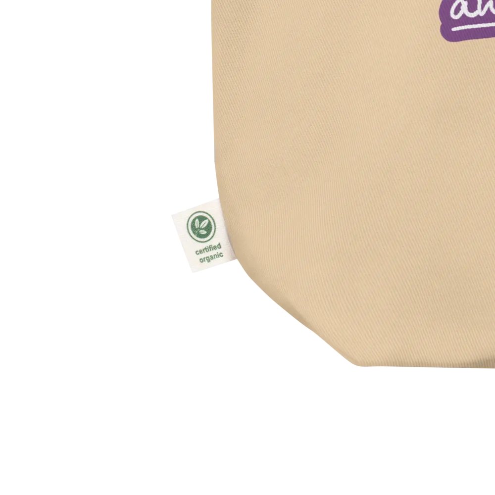 Bubbly and a B*tch (lined design, #763D7D) tote bag product image (5)