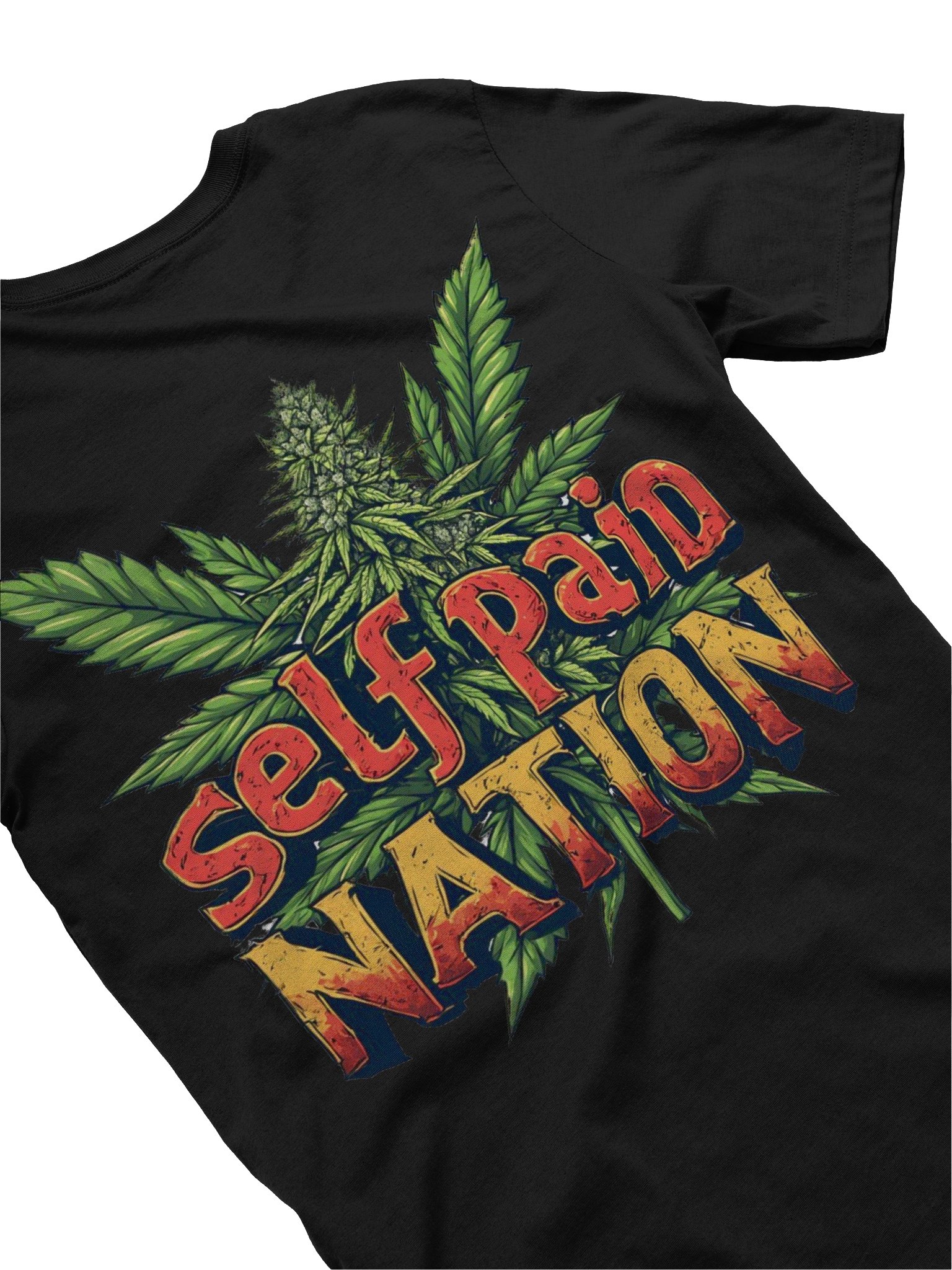 Self Paid Nation Cannabis T-Shirt product image (25)