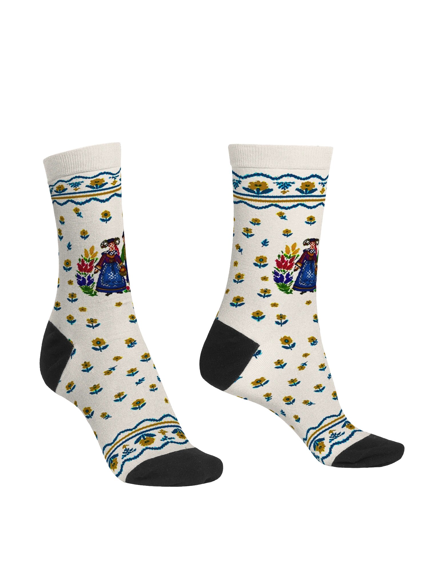 Chaussettes Faïence "Petits Bretons" Unisexes (1 Paire) product image (3)