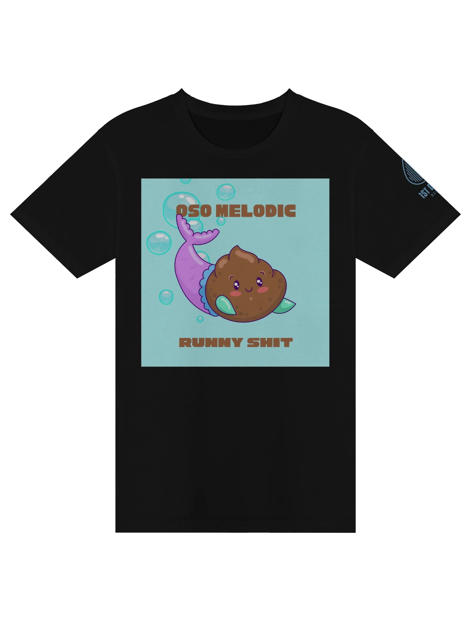 Oso Melodic Runny Shit Cover T-shirt — view 2