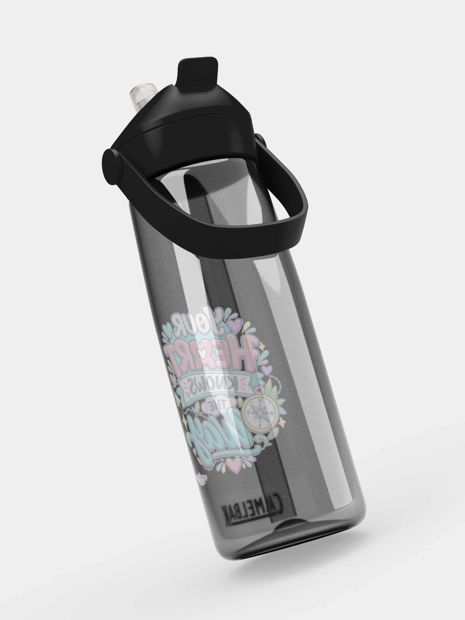 CamelBak Thrive® Flip Straw Inspirational Water Bottle - Your Heart Knows The Way product image (7)