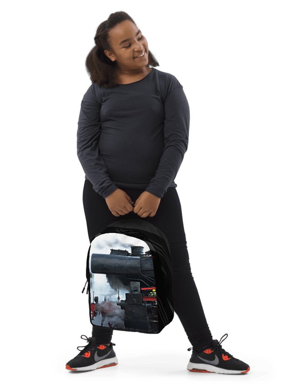 Design-backpack - Steam locomotive cutout (Dark Design) product image (2)