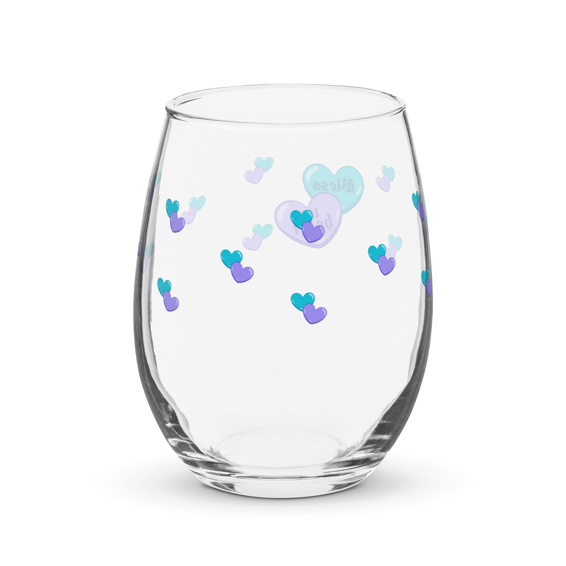 Bless Your Heart Stemless Wine Glass product image (2)