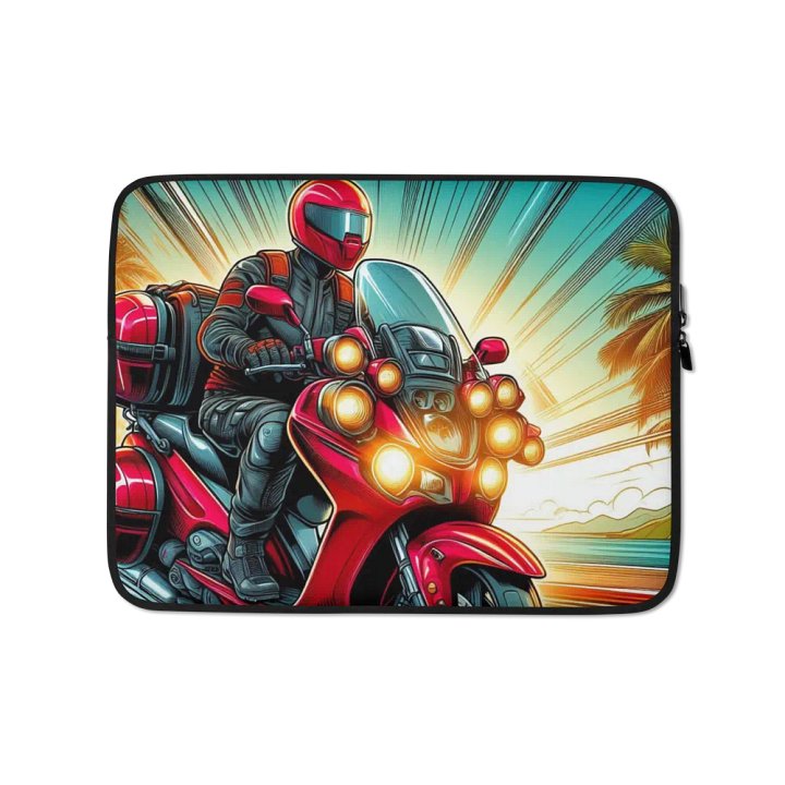Sunset Rider Laptop Sleeve product image (1)