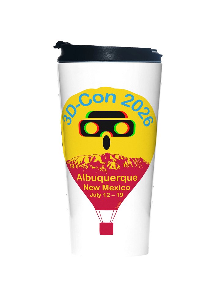 3D-Con 2026 Stainless Steel Travel Mug product image (1)