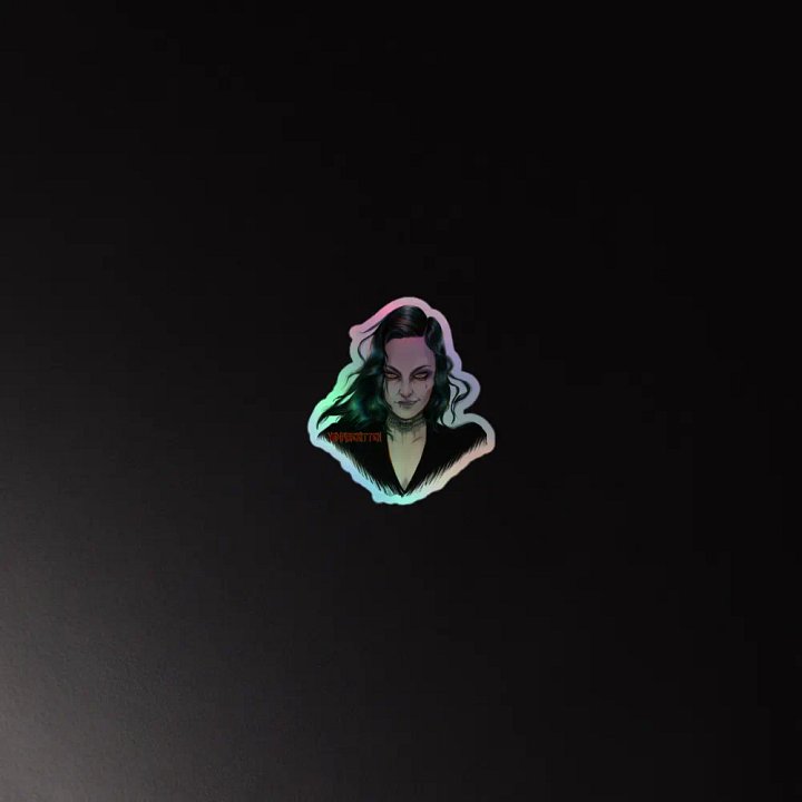 Mistress of Bats Holo Sticker product image (4)