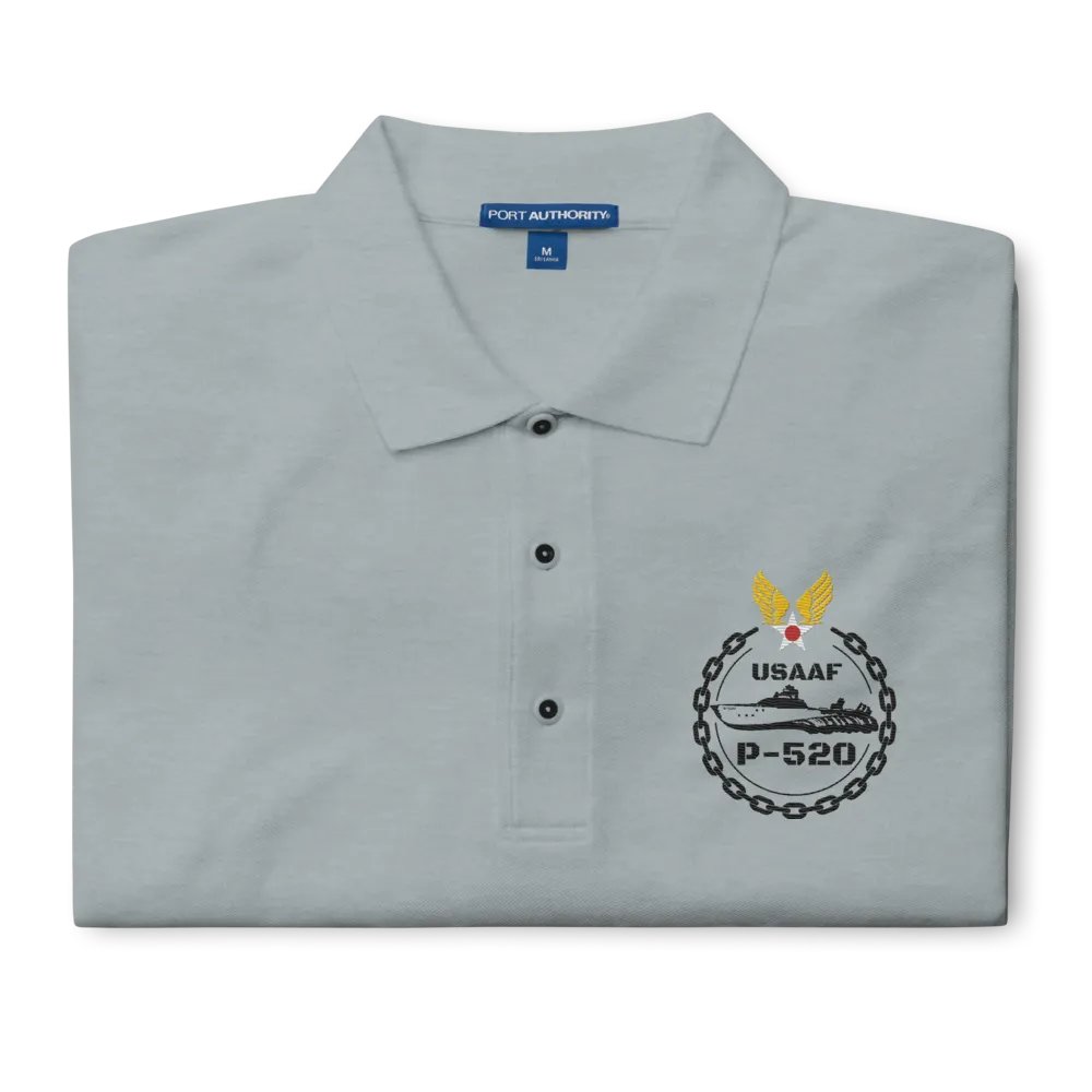Polo Shirt with Black USAAF P-520 Embroidered Logo product image (21)