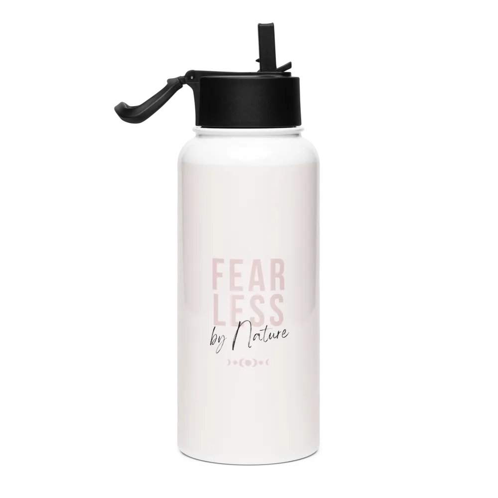 Stainless Steel Water Bottle with a Straw Lid SWFB0108 product image (2)