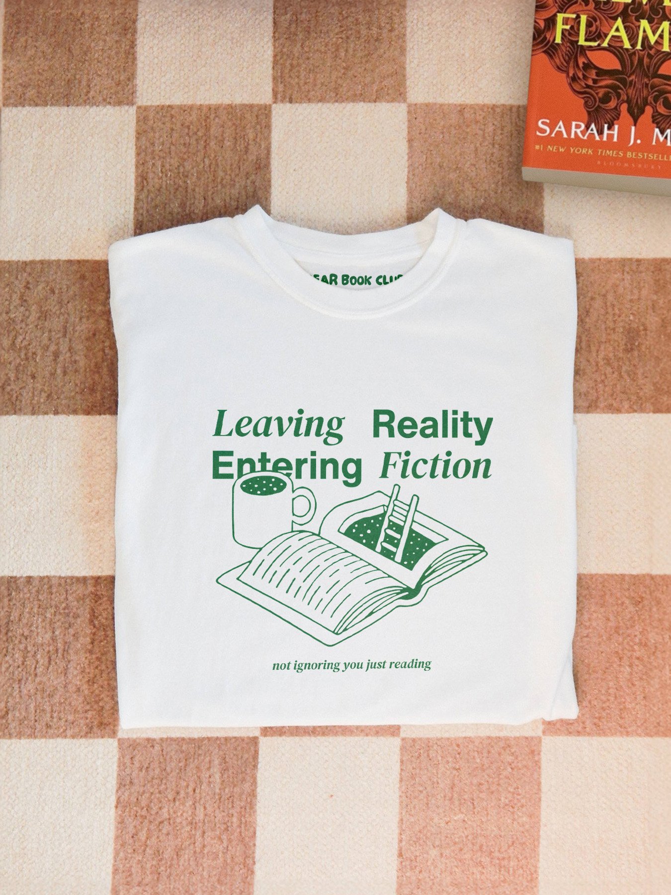 Leaving Reality Entering Fiction - Baby Tee product image (3)