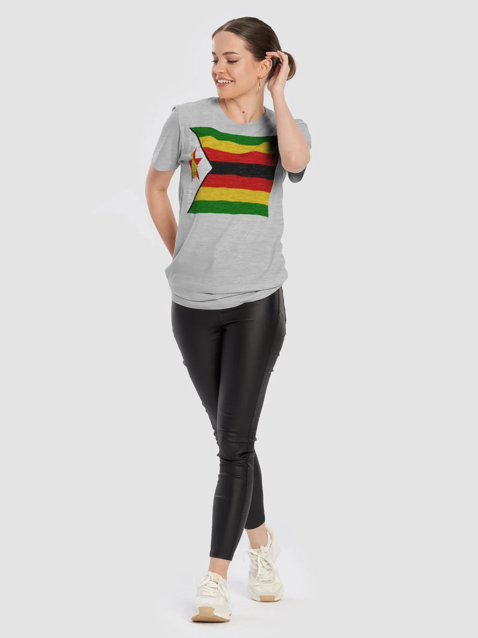 Exclusive Graphic Grove Supersoft Unisex Zimbabwe Flag T-Shirt product image (1)