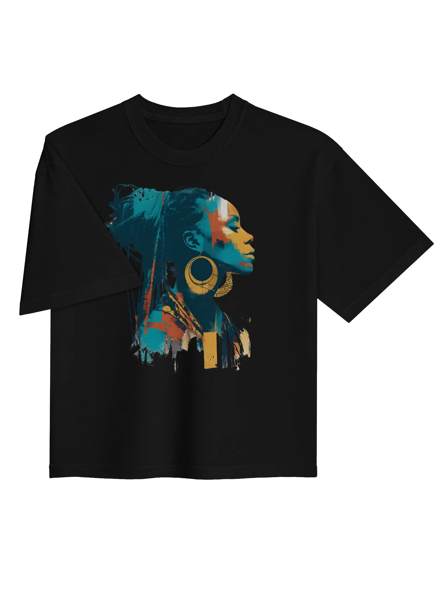 Vibrant Profile Portrait Box Tee product image (3)