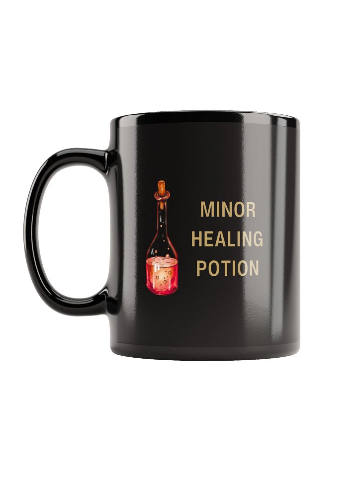 Minor Healing Potion Mug | Gamer Coffee Cup & Spoonie Humor Mug product image (1)