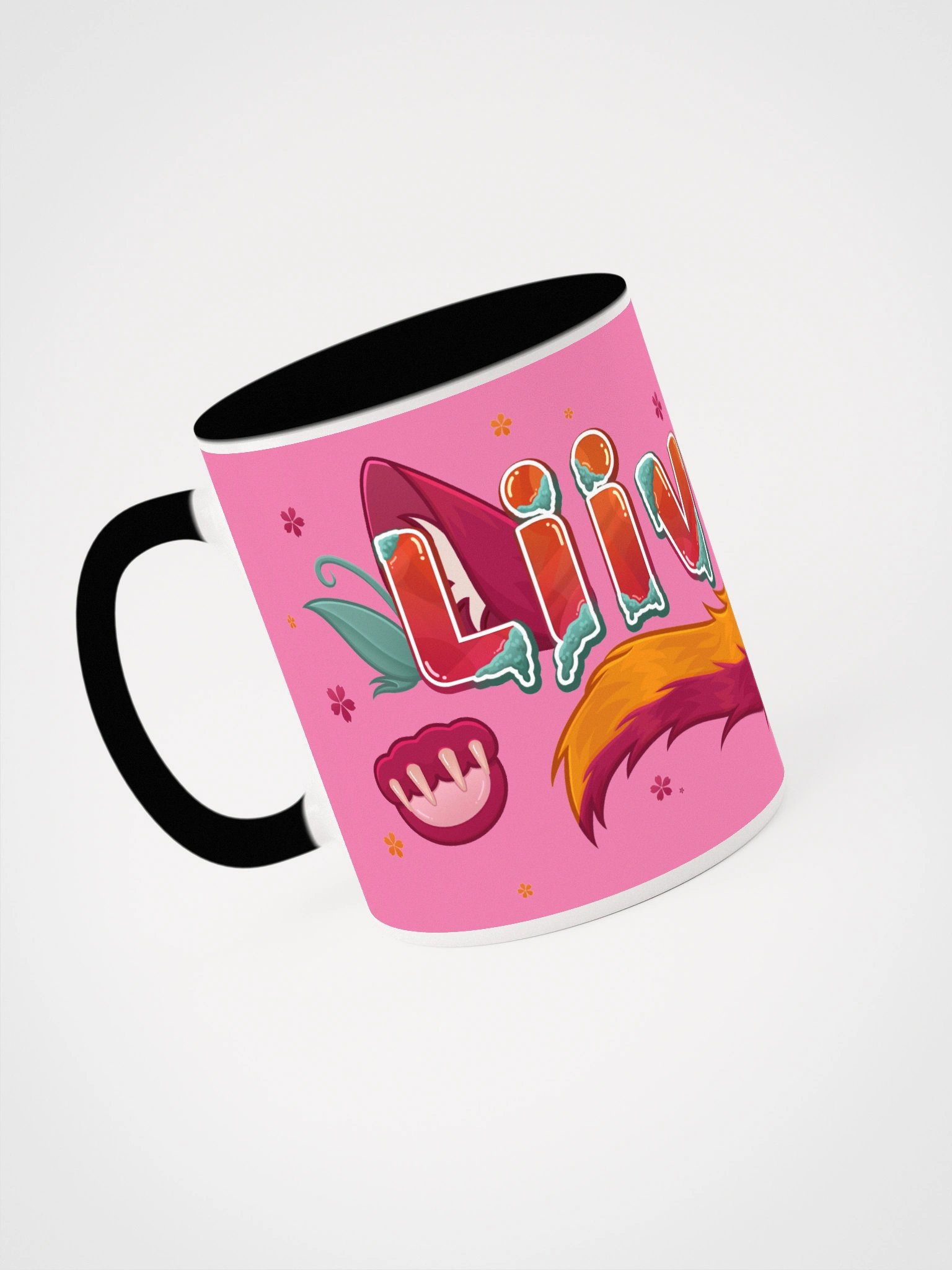 Liivya Logo Pink Mug product image (13)