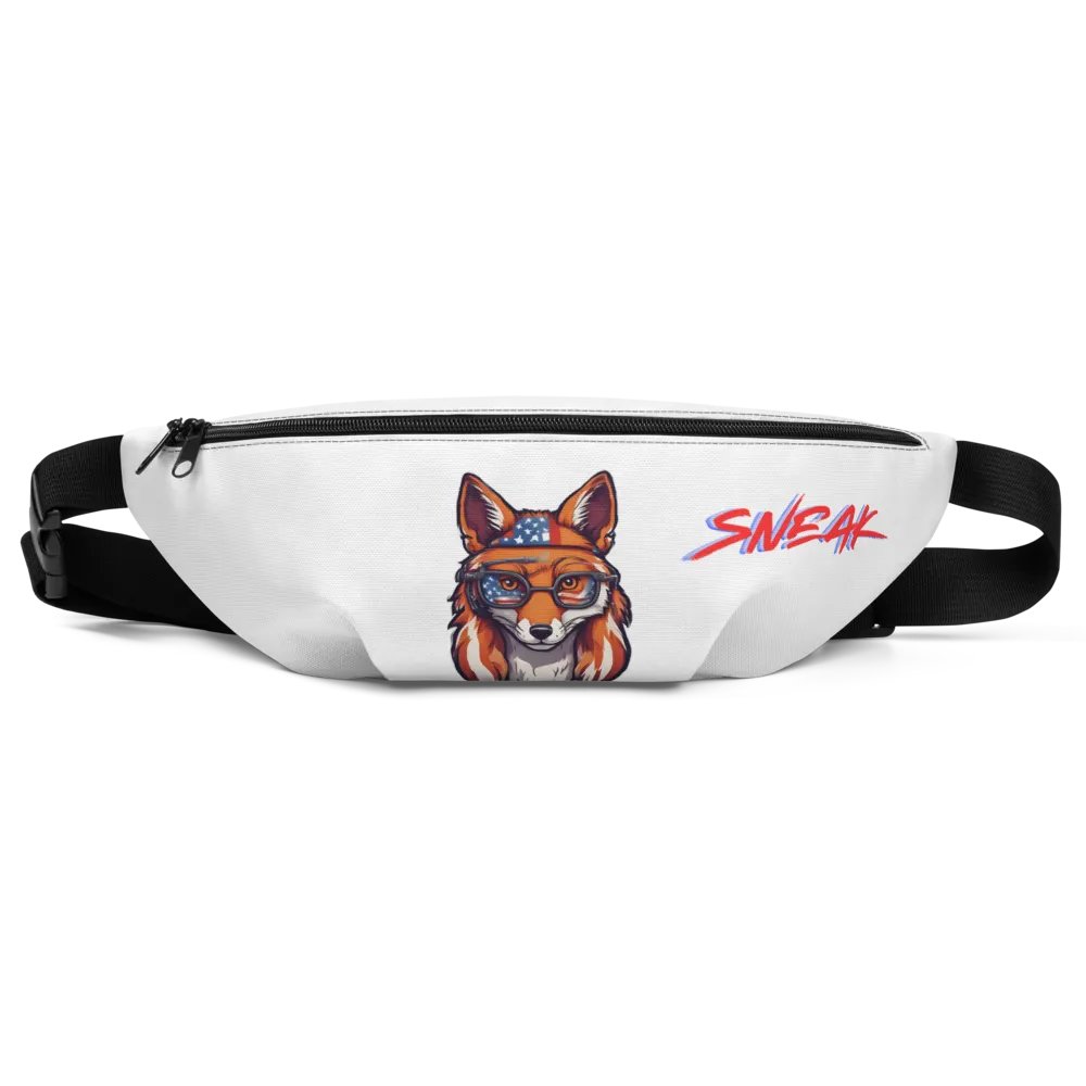 Mullet Fox Fanny Pack - July 4th product image (5)