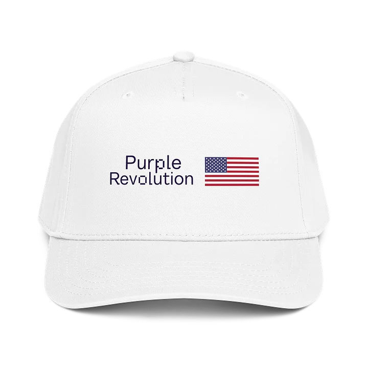 Purple Revolution American Flag Hat product image (1)