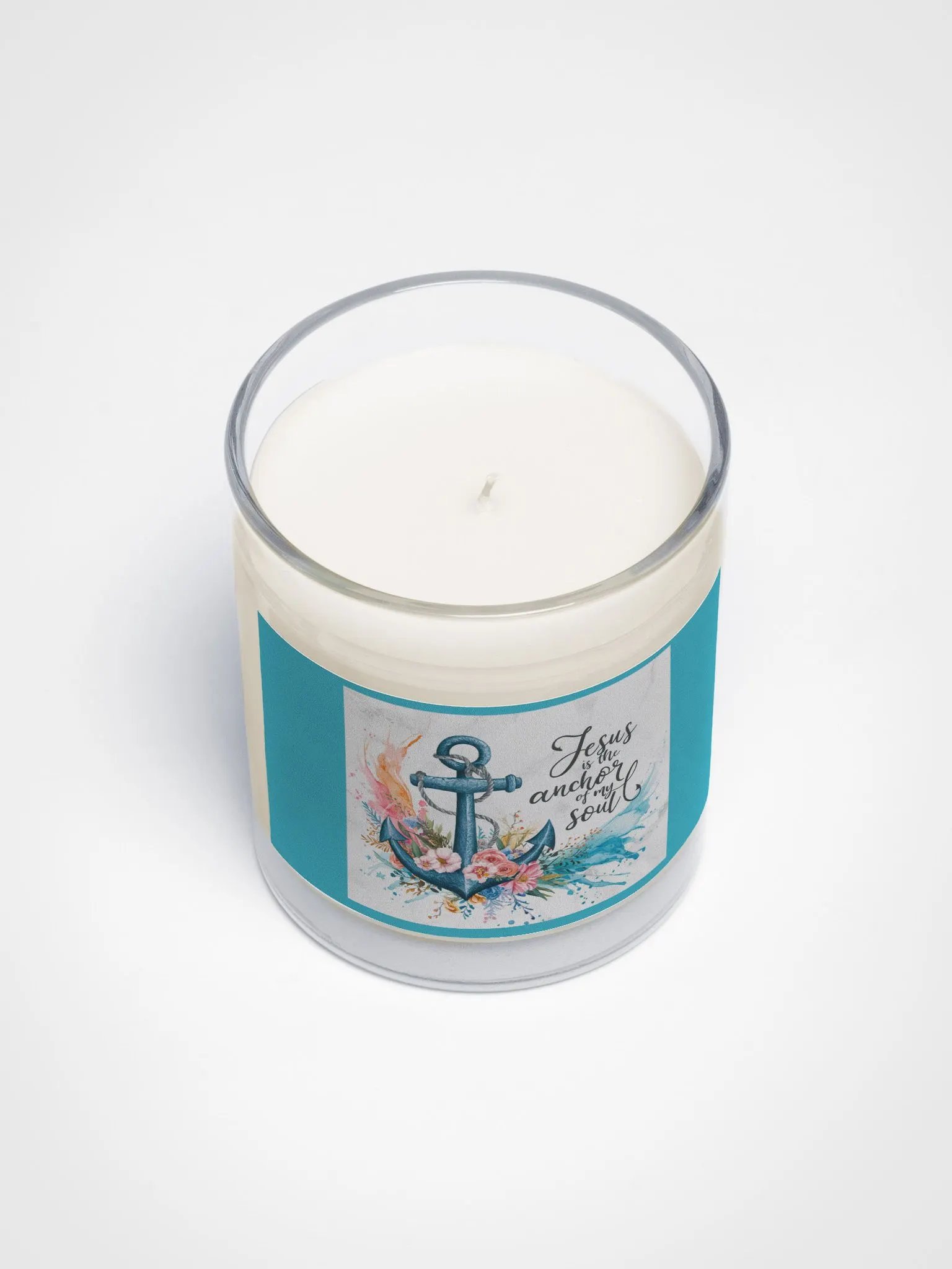 Jesus is the Anchor of My Soul Soy Wax Candle product image (3)