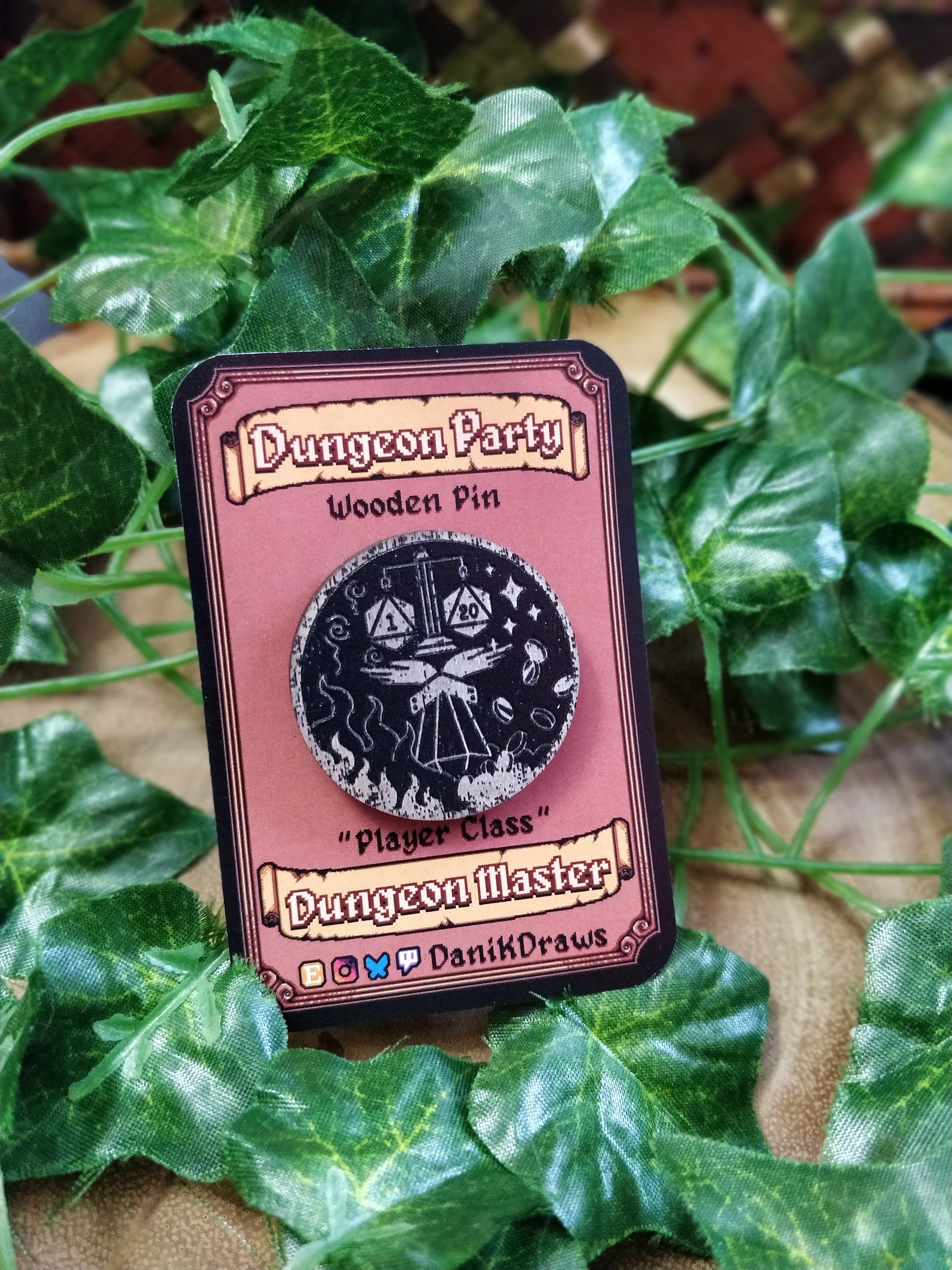 Dungeon Party Wooden Pins product image (2)